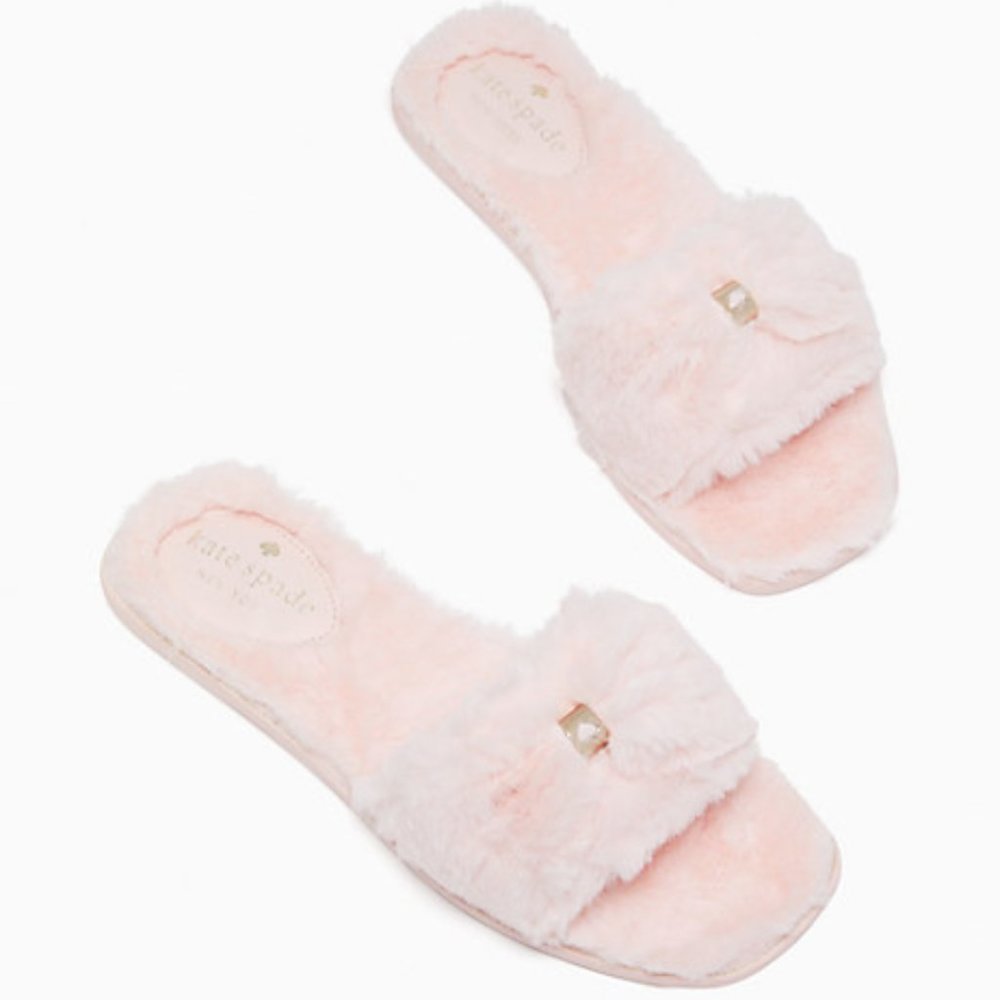 NEW Kate Spade Women's US Size 9 Sandy Slipper Slip On Slides, Anemone / Pink
